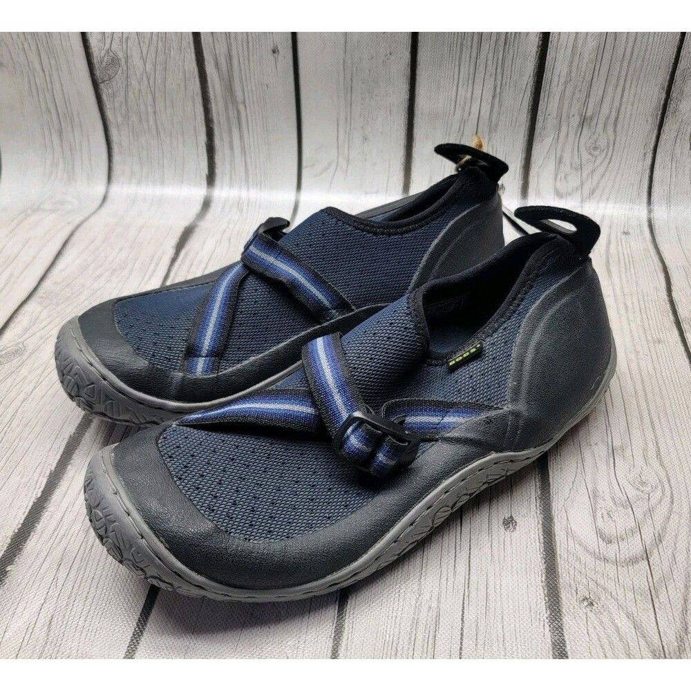 Bogs Crosswater Lo Aqua Water Shoe Non Slip Black Blue Sz 9 Aegis Microbe Shield